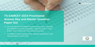 TS EAMCET 2024 Provisional Answer Key and Master Question Paper Out, Get Download Link Here